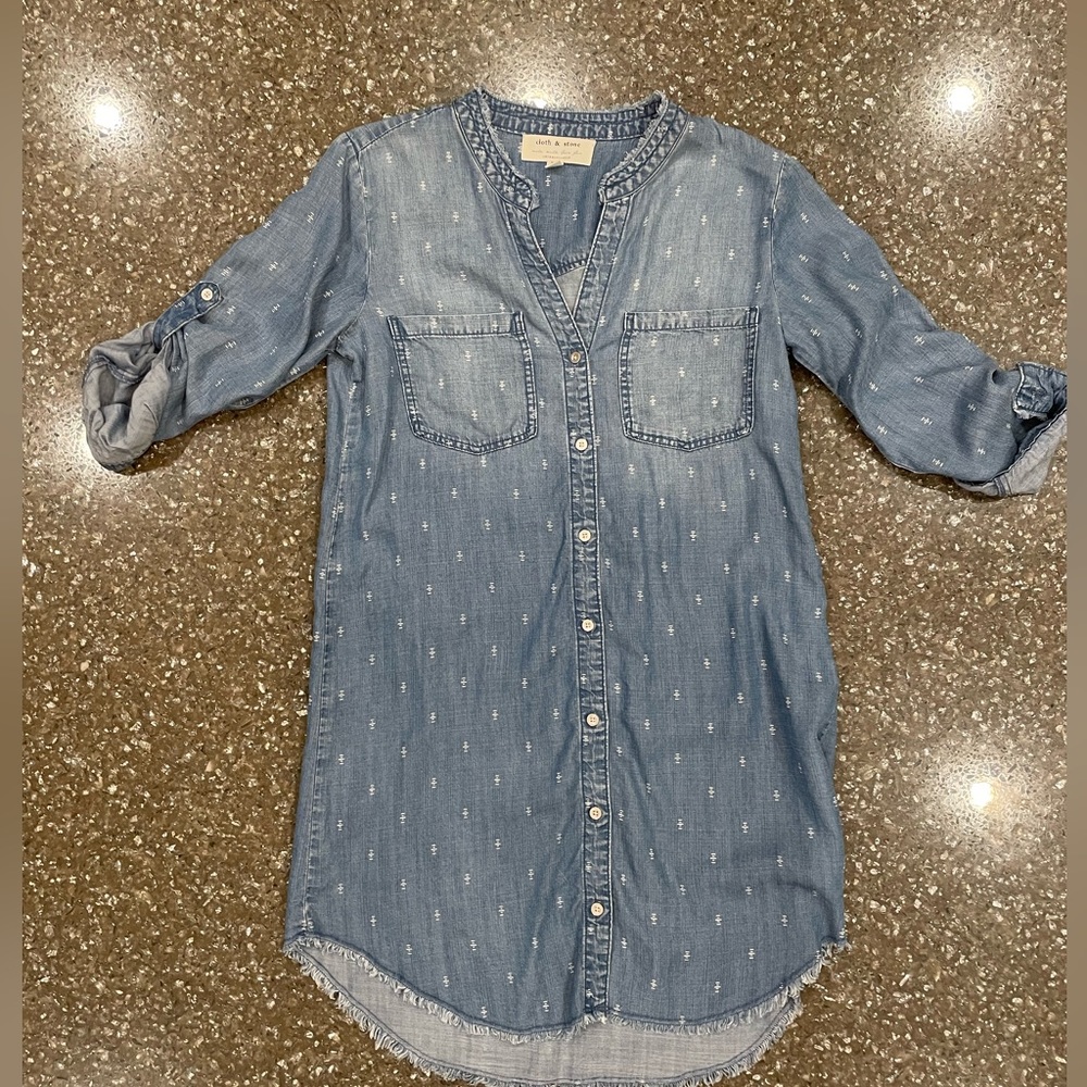 Comfy denim dress